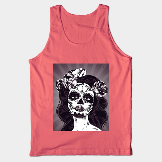 bones Tank Top by tatianegomes13